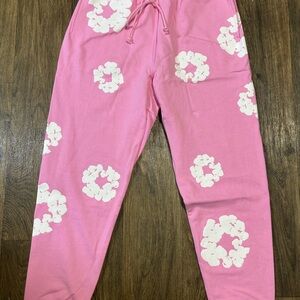 Denim Tear Pink Floral Women's Joggers